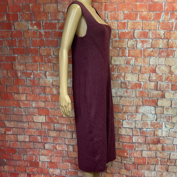 Torrid Midi Ultra Soft Sweater Square Neck Dress - Picture 9 of 13